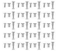 UPKOCH Kit de 60 paires de vis de réparation pour lunettes : vis de fixation des branches pour lunettes de soleil - pièces de fixation pour - visserie de rechange pour la réparation de