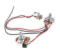 UPKOCH Kit de Câblage pour Guitare Basse Bk Faisceau Pré-assemblé de Rechange pour Guitare Électrique Installation Facile et Améliorant