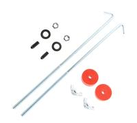 UPKOCH Kit De Fixation Batterie Voiture 10 Pouces En Alliage Métal Robuste, Ensemble De Tiges Filetées Pour Maintien Sécurisé De Batterie Automobile, Accessoire De Montage Et Réparation