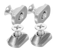 UPKOCH Kit de Visserie Acier Inoxydable avec Écrous T et Rondelles pour Installation Stable de de Bateau Kayak et Planche de Surf Résistance Corrosion