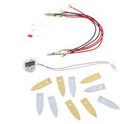 UPKOCH Kit Expérimentation Batterie de Fruits DIY et Sécurisé Scientifique Éducatif pour Garçon Fille Kit Bricolage Physique avec Horloge Électronique pour Développer Imagination