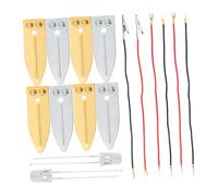 UPKOCH Kit Scientifique Fruit Batterie pour Garçon Fille avec Plaques Cuivre et Zinc Expérience Éducative DIY Safe Projet Scolaire Maison
