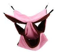 UPKOCH Lit Suspendu pour Cochon Hamac Confortable pour Hamster Cachette Décorative pour Chinchilla Lit Chaud pour Petite Hamac à Trois Couches pour Cage Animal