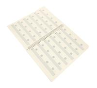 UPKOCH Livre De Partitions De Guitare A4, Carnet De Notation Musicale Portées Et Grille D'accords Claire, Papier Blanc, Pour Débutants Et Pratique En Enseignement