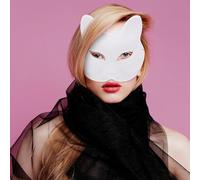 UPKOCH Lot de 10 masques de renard vierges : masque de renard cosplay pour décorer, artisanat animalier, projets de bricolage - déguisement de mascarade avec 20 feuilles de tissu en maille