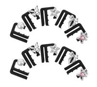 UPKOCH Lot de 10 Pinces de Serrage de Taille Amovibles pour Pantalon Jean Jupe - Formes Étoile et Ours - Ajusteurs Réglables pour Serrage-Taille Maintien Usage Quotidien et