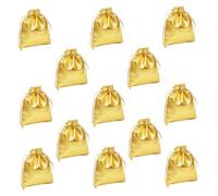 UPKOCH Lot de 100 Paquet Présents à Cordon Petit Format 5x7 Cm, Pochettes à Bijoux en Tissu Léger, pour Fête, Anniversaire et Organisation, Emballage Présent Polyvalent pour Invités et Bijoux