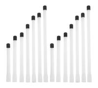 UPKOCH Lot de 14 rallonges de Valve de Pneu Droites en Plastique pour Voiture, VTT, Tube d'entretien pour Le gonflage des pneus