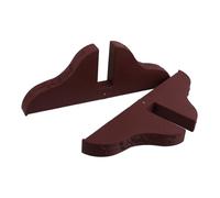 UPKOCH Lot De 2 Bases De Séparation pour Écrans Pieds De Support en Plastique Pinces De Séparation pour La Maison Le Bureau L'Hôtel La Protection De La Vie Privée