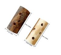 UPKOCH Lot De 2 Bâtonnets à Mâcher Naturels en Bois De Pommier Peau Peau, Taille Moyenne, Jouets à Mâcher Réconfortants pour Cochons d'Inde, Hamsters Et Lapins en Intérieur