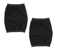 UPKOCH Lot de 2 Brassards Élastiques 4xl/5xl en Tissu Respirant Noir et Argenté, Protections de Bras Flexibles pour Musculation, Sport et Locale Fatigue, Adaptés à Tennis et Basketball