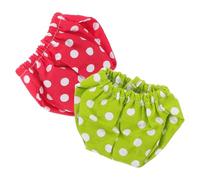 UPKOCH Lot de 2 Couches Lavables pour Petits Animaux M, Tissu Coton Absorbant, Étanches Anti-fuites, Taille M pour Écureuils, Cobayes et Marmottes, Lavables et Réutilisables, Adaptées
