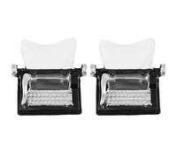 UPKOCH Lot de 2 décorations Miniatures pour Maison de poupée : Mini-Machine à écrire de Table, Mini-décoration de Bureau en résine, Figurine pour Micro-Paysage