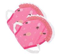 UPKOCH Lot De 2 Gilets Selle De Poule Décoratifs Élastique, Tabliers en Polyester, Taille Moyenne, Protection Anti-picotage pour Poules De Basse-Cour