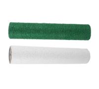 UPKOCH Lot De 2 Griffoirs pour Chat en Corde De Jute Résistante, Poteaux à Gratter Vert Et Blanc, 50 Cm x 8 Cm, Accessoire De Remplacement Solide pour Griffoir D’intérieur, Adapté Aux Chats Actifs