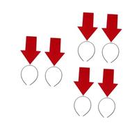 UPKOCH Lot de 2 Serrage-Têtes Flèche Rouge Accessoires pour Cheveux Drôles et Décorations Capillaires pour Adolescents Bandeaux Cosplay Originaux pour Fêtes et Photos Couvre-Chefs
