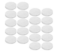 UPKOCH Lot de 20 Mèches en Laine Céramique Ronde pour Foyers Extérieurs, Éponge Isolante Résistante la Chaleur, Accessoires pour Cheminées de Table Bioéthanol, Insert Noyau en Fibre