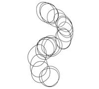 UPKOCH Lot de 200 Bagues d'Étanchéité en Silicone 06 MM pour Fond de Montre Joints pour Pièces de Montre Kit de Joints d'Étanchéité pour Réparation et Remplacement Fournitures