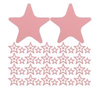 UPKOCH Lot de 24 Autocollants de Bain Antidérapants D’étoile à Cinq Branches Rose, Adhésifs, Résistants à L’eau, pour Sécurisée des Adultes et Personnes Âgées, pour Salle de