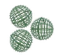 UPKOCH Lot de 3 Supports en Plastique pour Topiaires de Jardin 25 Cm, Étagères Robustes pour Boules de Fleurs Artificielles, Cadres Multifonctionnels pour Décoration Mariage et