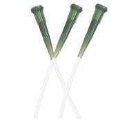 UPKOCH Lot de 3 Tuyaux d'alimentation pour Oiseaux Verts, Accessoires en Plastique Super Doux et Faciles à Utiliser pour Nourrissage des Jeunes Perroquets