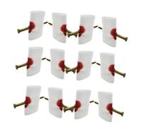 UPKOCH Lot de 30 Accessoires Réalistes pour Ongles, Amusant de Farce pour Doigts, Matériau Sûr et Réutilisable, pour Fêtes, Spectacles et Soirées Entre Amis