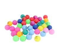 UPKOCH Lot de 30 Boules Numérotées Multicolores 4 Cm en Balle de Ping-Pong pour Tirage au Sort, Loterie, Jeux de Société, Impression Numérique 1 à 30, Fourniture pour Fêtes et Événements