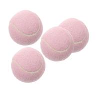 UPKOCH Lot De 4 Balles De Tennis pour Enfants Jouets De Tennis Entraînement De Tennis Balle De Tennis pour Jouer Au Tennis Balles D'Entraînement De Tennis Caoutchouc