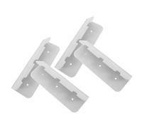 UPKOCH Lot de 4 Crochets de Siège en PVC pour Bateau Gonflable Supports de Fixation Robustes Compatibles Kayak Canoë et Yacht Accessoires de Maintien Sécurisés pour Sports Nautiques