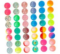 UPKOCH Lot De 48 Balles Rebondissantes En Mousse Pour Enfants Grandes Et Souples Pour Fête Distributeur Automatique En Plastique