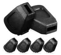 UPKOCH Lot de 6 Coussinets en Caoutchouc pour Batterie Protections Antidérapantes de Pieds de Trône Tapis de Support Résistants à L'Usure Adaptés à la Protection du Sol et à la des