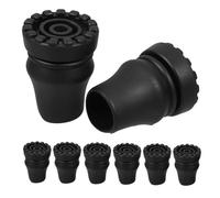 UPKOCH Lot De 8 Embouts Antidérapants Pour Béquilles Coussinets De Rechange Pour Béquilles Housses De Canne Embouts Antidérapants Pour Cannes De Marche Pieds De De