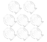 UPKOCH Lot de 8 Ventouses en Verre Épaissi pour Thérapies par Ventouses Outil de Massage Chinois pour Usage Domestique Réutilisable Nettoyage Facile