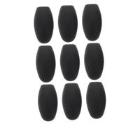 UPKOCH Lot de 9 coussins repose-pouce pour saxophone alto, silicone noir, tailles multiples, ajustement adapté à toutes les mains et compatibilité universelle pour musiciens de saxophone