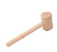 UPKOCH Maillet En Bois Ergonomique Pour Crabe Et Homard, Marteau De Cuisine En Plastique Beige, Compact Et Facile À Nettoyer, Outil Polyvalent Pour Fruits De Mer À La Maison Et Au Restaurant