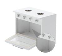 UPKOCH Maison de Poupée Mobilier de Cuisine Écologique Éducatif Stimulant Imagination et Créativité