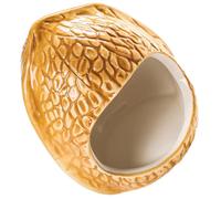 UPKOCH Maison en Céramique pour Hamster et Chinchilla Nid Frais et Confortable pour Petits Rongeurs Lit Cosy pour Hamster Nain Accessoire Solide pour Cage Taille Compacte Couleur Noix