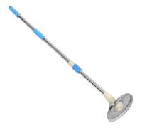 UPKOCH Manche de Balai Rotatif Détachable en Acier Inoxydable Télescopique Renforcé et Épaissi Manche à Balai Droit Domestique Accessoire pour Nettoyage Sols Usage Intérieur et Extérieur