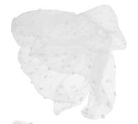 UPKOCH Manchettes Amovibles Blanches en Tulle et Dentelle de Fleur Fausses Manchettes Décoratives à Volants pour Femmes et Filles Accessoires Élégants Respirants pour Fêtes Spectacles