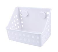 UPKOCH Mangeoire à Lapin Support D’Herbe en Plastique, Petite Taille, Fixation par Ventouse pour Cage D’Animaux, pour Lapins, Cochons D’Inde Et Chinchillas