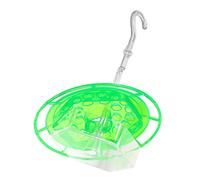 UPKOCH Mangeoire à Oiseaux Suspendue Plastique Petite Mangeoire Décorative pour Oiseaux pour Balcon Jardin et Fenêtres Résistante et Durable