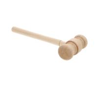 UPKOCH Marteau de Juge Bois Mini Marteau Solide pour Garçon Fille Jeu de Rôle Créatif Accessoire Costume Halloween Mallet Sûr pour Décor et Smash Gâteau