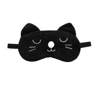 UPKOCH Masque de Sommeil Mignon Motif Chat Élastique Doux et Confortable pour Voyage Détente Nuit Femme Homme
