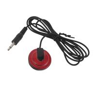 UPKOCH Micro Piézoélectrique pour Guitare Acoustique 3,5 Mm, Micro de Contact Adhésif Ultra-fin, Capteur Haute Sensibilité Compatible Ukulélé et Violon, Accessoire pour Enregistrement