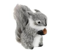 UPKOCH Mini Simulation Écureuil Peluche Douce Figurine Réaliste Compacte pour Décoration Intérieure Accessoire Photo et Jeu Éducatif Polyvalent
