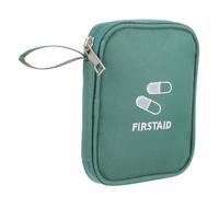 UPKOCH Mini Trousse de Secours Portable Petite Oxford Verte Boîte de Rangement Maison et Voyage Étanche Léger et Résistant pour Premiers Soins Randonnée Camping École et Voiture