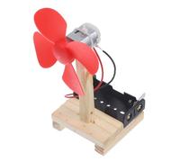 UPKOCH Mini Ventilateur DIY Éducatif pour Garçon Fille Kit Créatif de Physique Scientifique à Assembler Stimule Créativité Couleur Aléatoire Couleur Aléatoire