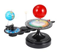UPKOCH Modèle d'Astronomie Système Solaire pour Garçon et Filles Planétarium Rotatif 3 Boules Kit Éducatif Exploration Scientifique Jouet de Démonstration 1 Pièce