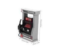 UPKOCH Modèle de Station Service Réaliste avec Écran Digital Barrière de Sécurité Apprentissage Interactif pour Garçon Fille Simulation Éducative de Station Essence