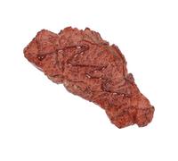 UPKOCH Modèle de Steak Simulé pour Garçon Fille Réplique Alimentaire Rigide et Décorative Accessoire de Jeu et Photographie Représentation Réaliste de Bifteck Cuit